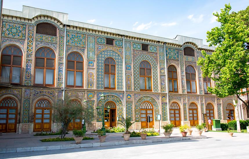 exterior of golestan palace